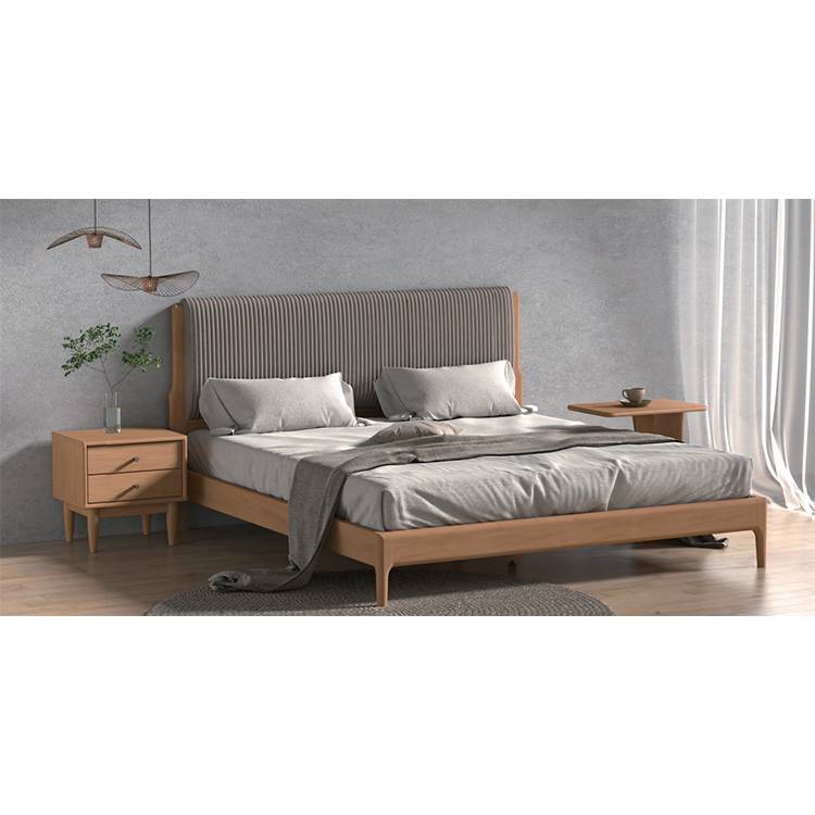 依云 实木床 BD6204